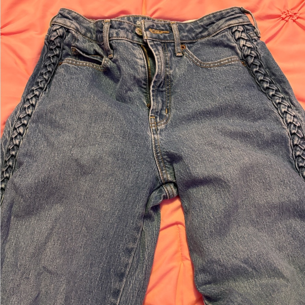 Old Navy Blue Denim High-Rise Jeans